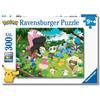 Ravensburger - Pokémon, Puzzle Bambini 9+ Anni, Puzzle Da 300 Pezzi XXL | Puzzle XXL da 300 pezzi a tema Pokémon, gioco educativo e divertente, ideale come regalo originale per bambini dai 9 anni.