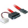 Delock SATA Cable Delock Slimline female + 2pin power SATA [84390]