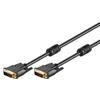 Manhattan Cavo DVI digitale Dual Link (DVI-D) con ferrite 20 mt.