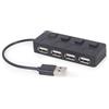 Gembird Hub Usb Gembird 4 porte usb 2.0 Nero [UHB-U2P4-05]