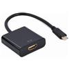 Gembird Adattatore video Gembird Usb-c a HDMI 4K 60Hz 15cm Nero [AIGEMA000000038]