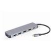 Gembird Adattatore multiporta Gembird A-CM-COMBO3-03 usb Tipo C 3-in-1 Hub+HDMI+PD [A-CM-COMBO3-03]