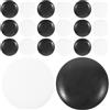 TOYANDONA 200 Pezzi di Pedine da Gioco Go in Resina Resistente, Lavorazione Artigianale Fine per Accessori Belli e Semplici, per Partite di Scacchi e Go