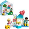 LEGO DUPLO Town Stanza dei Giochi, Set di Costruzioni con Mattoncini Grandi, Casa delle Bambole Giocattolo per Bambini di 2+ Anni, 10925
