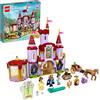 LEGO Disney Princess Il Castello di Belle e della Bestia, Set delle Principesse con 3 Mini Bamboline 43196
