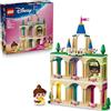 LEGO | Disney Princess Mini-Belle e Mini-Tiana con Castello Giocattolo - con 2 Mini Bamboline e Accessori - Decorazione Fai Da Te - Regalo da Collezione per Bambine e Fan da 5 Anni in su - 43291