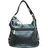 NAJ-OLEARI Borsa Zaino Donna in Ecopelle, con Tracolla Regolabile, 33x33x14,5 cm, Tasca Frontale con Zip