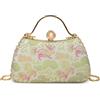 CORIOS Borsetta da Sera da Donna Clutch in Ricami Borsa Sposa Pochette Piccolo con Catena Elegante Gorgeous Borsa a Spalla a Tracolla per Cerimonia Cocktail Ballo Festa