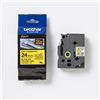 Brother TZESL651 Nastro Standard Laminato da 24mm Nero/Giallo (8m) adatto a etichettatura di cavi