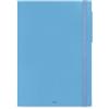 Legami - Agenda Settimanale Maxi 2026, Retro Blue, 12 Mesi, Chiusura con Elastico, Diario da Gennaio 2026 a Dicembre 2026, in Carta FSC Certificata, 19.5 x 26.5 cm