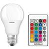 OSRAM LEDVANCE OSRAM LED Base Classic a forma di pistone, Plastica, Attacco E27, 9 W, Multicolore, 11.4 x 6 x 6 cm