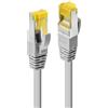 Lindy 47269 Cavo patch 15m RJ45 S/FTP LSOH, con cavo grezzo Cat7, grigio