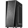 INTERTECH Inter-Tech T-11 Televen - Tower - PC - Nero - ATX,ITX,Micro ATX - 16,5 cm - 30,5 cm