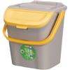Stefanplast Cestino per rifiuti differenziati, 28 l, giallo