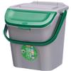 Stefanplast Cestino per rifiuti differenziati, 28 L, verde