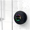 Aqua Sport Altoparlante Bluetooth Kiorziesk, impermeabile, con ventosa e luci RGB
