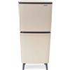 Brabantia - Contenitore per la raccolta differenziata SortUp Hi, 25+10+10 litri, color beige chiaro