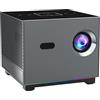 OEM Proiettore, supporto alla decodifica video 8K, portatile e facile da usare, grigio, spina UE