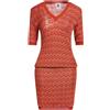 M MISSONI - Tubino - Rosso pomodoro