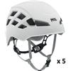 Petzl Boreo Club caschi arrampicata e alpinismo (confezione da 5)