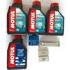 KIT TAGLIANDO MOTORE FUORIBORDO HONDA BF40E/60A INIEZIONE OLIO FILTRO ANODI