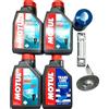 KIT TAGLIANDO MOTORE FUORIBORDO HONDA BF40/50-A/A4 CARBURATORI OLIO FILTRO ANODI