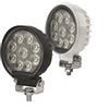 MTM FARO PROIETTORE A LED S-LINE D110 2160 LUMEN 27W BASE ORIENTABILE ACCIAIO INOX