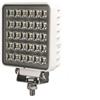 MTM FARO PROIETTORE A LED S-LINE Q110 2250 LUMEN 30W BASE ORIENTABILE ACCIAIO INOX