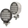 MTM FARO PROIETTORE A LED S-LINE D110 1800 LUMEN 24W BASE ORIENTABILE ACCIAIO INOX