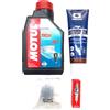 KIT TAGLIANDO MOTORE FUORIBORDO HONDA BF5A OLIO GIRANTE CANDELA SET C