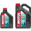 MOTUL OUTBOARD TECH 4T 10W40 5 LT OLIO MOTORE FUORIBORDO 4 TEMPI