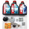 KIT TAGLIANDO MOTORE FUORIBORDO YAMAHA F40-50-60 OLIO MOTUL 10W40