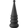 Villeroy & Boch - Christmas Chic Statuetta Decorativa Pupazzo di Neve Nero, Decorazione Natalizia, Moderna, Elegante Decorazione per Natale, poliresina