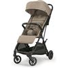 Inglesina NOW Passeggino Compatto Leggero 7,2 kg, Chiusura Automatica One Touch, Reclinabile 170°, Capotta UPF 50+, dalla Nascita fino a 22 kg, Shot Beige