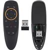 Generico Telecomando Air Mouse portatile senza fili 2.4G con giroscopio per Android TV Box, Proiettore, PC, Laptop, Windows Controllo Vocale