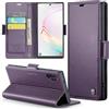 Phernykas Custodia a Libro Portafoglio per Samsung Galaxy Note 10 Plus | 3 Slot - Per Pendolarismo, Flip Cover Doppia Fibbia Laterale, Pelle PU Anti-Macchia, Supporto, Lavoro, Telefono Libretto