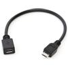 sb components Cavo micro USB SB, da maschio a femmina, cavo di prolunga OTG (20 cm)