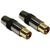 Metronic 419100 Set di 2 9,52 diametro Nero)