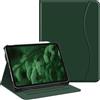 FINTIE Cover per iPad Pro 11 Pollici (M5 2025 / M4 2024) con Portapenna | Multi-angli Slim Fit Folio Cover Custodia con Pocket e Auto Sveglia/Sonno, Funghi