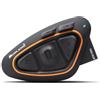 Midland BTX1 Pro Singolo ‎C1230.15, Interfono Moto Bluetooth Singolo, Auricolari Casco Impermeabili IPX6, Cancellazione del Rumore, Moto a Moto, Batteria 23h, Portata 300 m, Web Radio via App