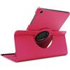 KATUMO Cover per Samsung Galaxy Tab A 10.1 Pollici 2019 (SM-T510/T515) Ultra Sottile Smart 360° Angoli di Visione Multipla Nuova Smart Pelle PU Custodia (rosso rosa)