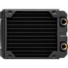 Corsair Hydro X Serie, XR5 120mm Radiatore Spessore per Raffreddamento a Liquido, I Supporti Ventole da 120 mm, Installazione Struttura di Rame di con Guide delle viti Delle Ventole, Nero
