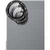 GIOPUEY [Protezione Completa Pellicola Fotocamera Compatibile con Samsung Tab A11, [Doppia Protezione] Metallo + Vetro Temperato, Protezione Fotocamera - Bling Black