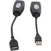Aatraay Adattatore da USB femmina a Rj45 Ethernet maschio Adattatore da USB a Cat5 24 × 10 × 3 da USB 2.0 a Rj45 Ethernet Extender Cavo adattatore LAN cablato per Os X