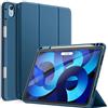 JETech Custodia per iPad Air 11 M4/M3/M2 & Air 5/4, Blu | Cover per iPad Air 11 (2026-2024) & 10,9 (2022/2020), Protezione TPU Morbida, Porta Pencil, Supporto Tri-Pieghevole