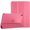 ProCase Cover iPad A16 11 Generazione 11 Pollici 2025/iPad 10 Generazione 10,9 Pollici 2022, Custodia A3354 A3355 A3356 A2696 A2757 A2777 Case Auto Sveglia/Sonno -Rosa