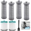 JidRMC Set da 7 Pezzi Set di Filtro di Ricambio per Aspirapolvere per Tineco A10 A11 A12 EA10, per Tineco Pure One X1 R1 T1 S1 Mini Lite S11 S12(4 Filtri pre+2 Post-Filtro, Piccolo Pennello Nero)