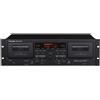 TASCAM 202MKVII Dual Cassette Deck USB Digital Output Pitch Control 3U Rackmount