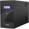 Hikvision UPS GRUPPO DI CONTINUITA' HIKVISION UPS 2000VA / 1200W 2 BATTER1E 12V/9Ah