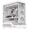Non di marca CASE Gaming ITEK Tower Showbui 82W - NO Alimentatore - ARGB FAN - Bianco PC